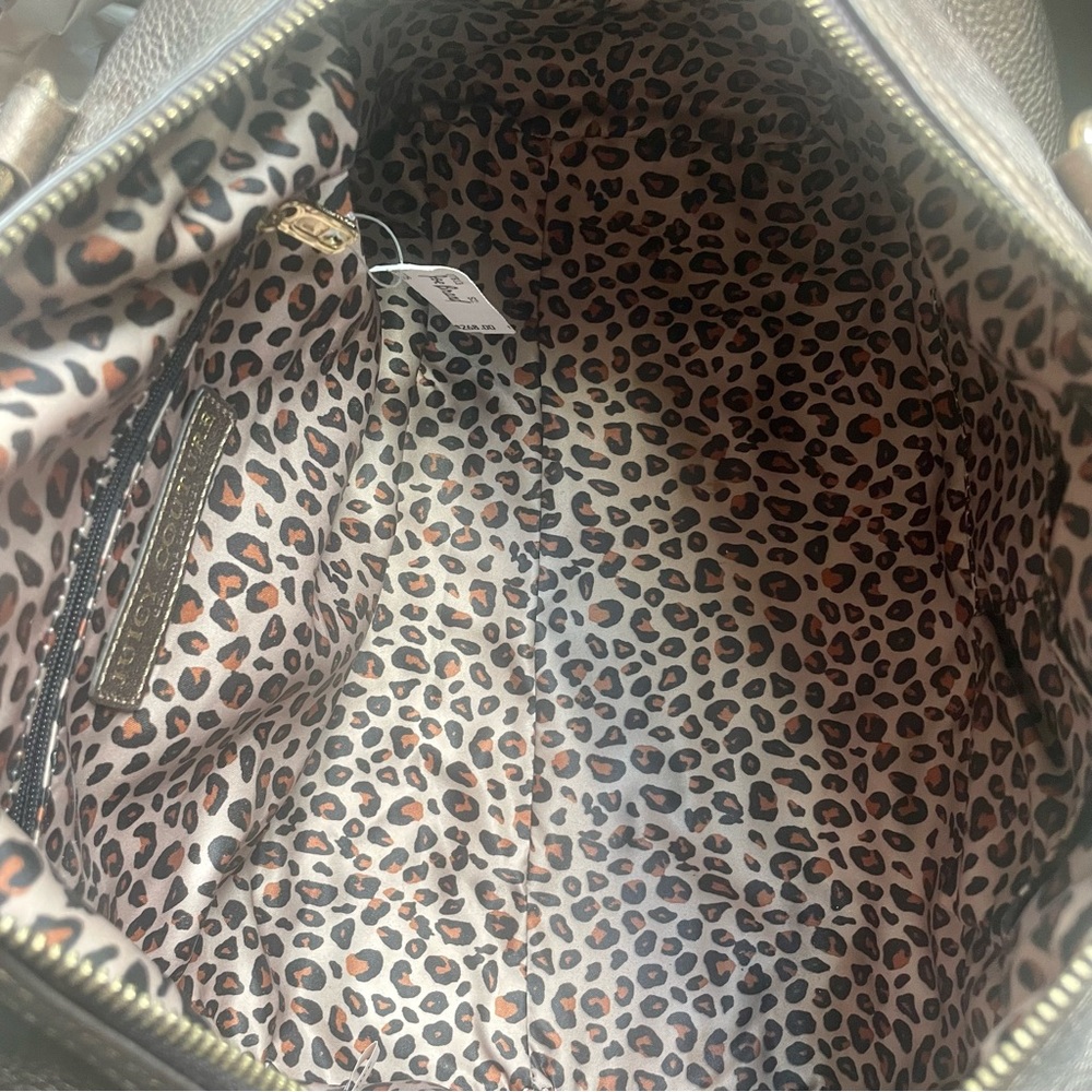 Juicy Couture Copper Leather Handbag - Picture 10 of 12